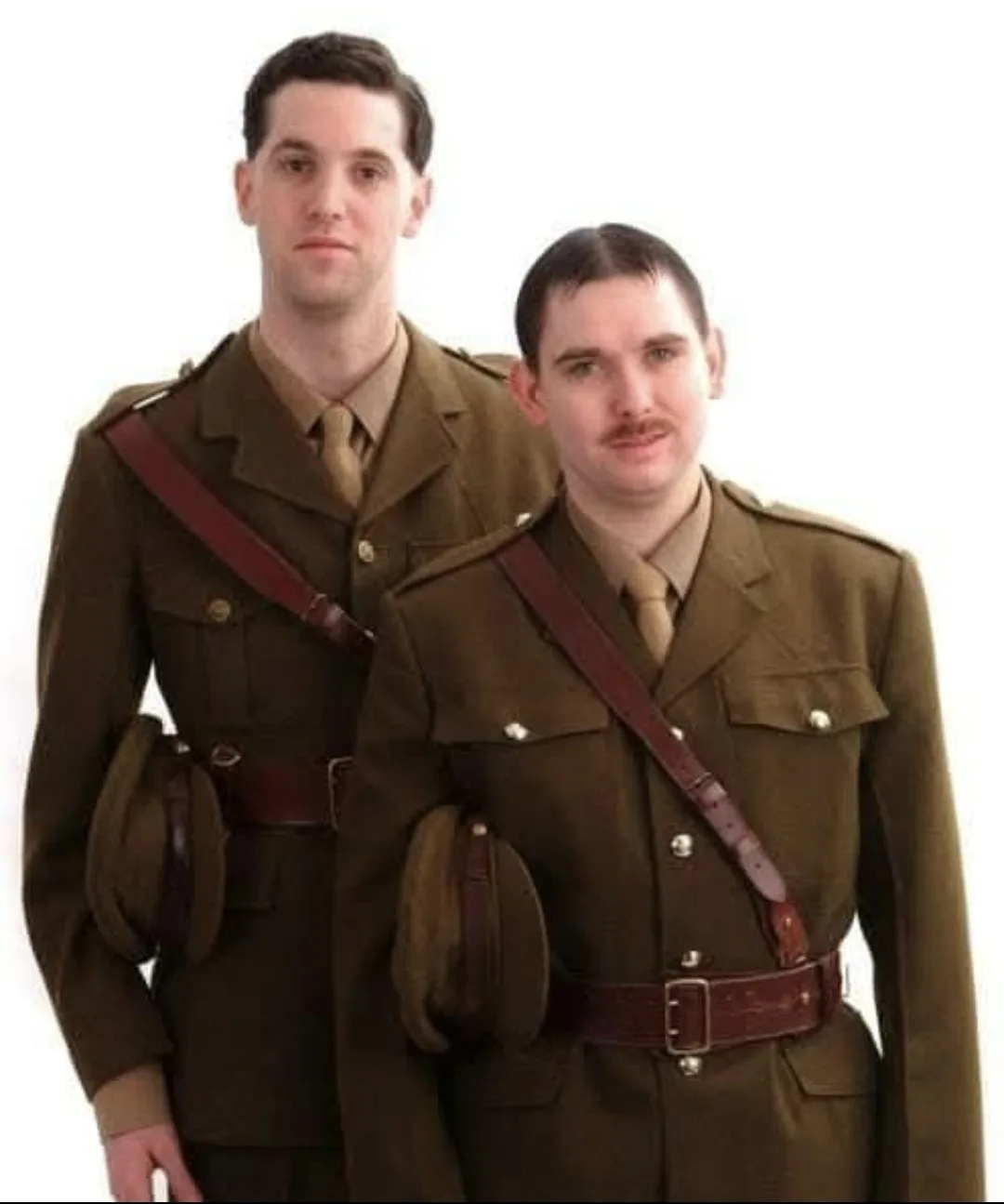 Dov Citron and Martin Scully in Not About Heroes at Barons Court Theatre in 2005